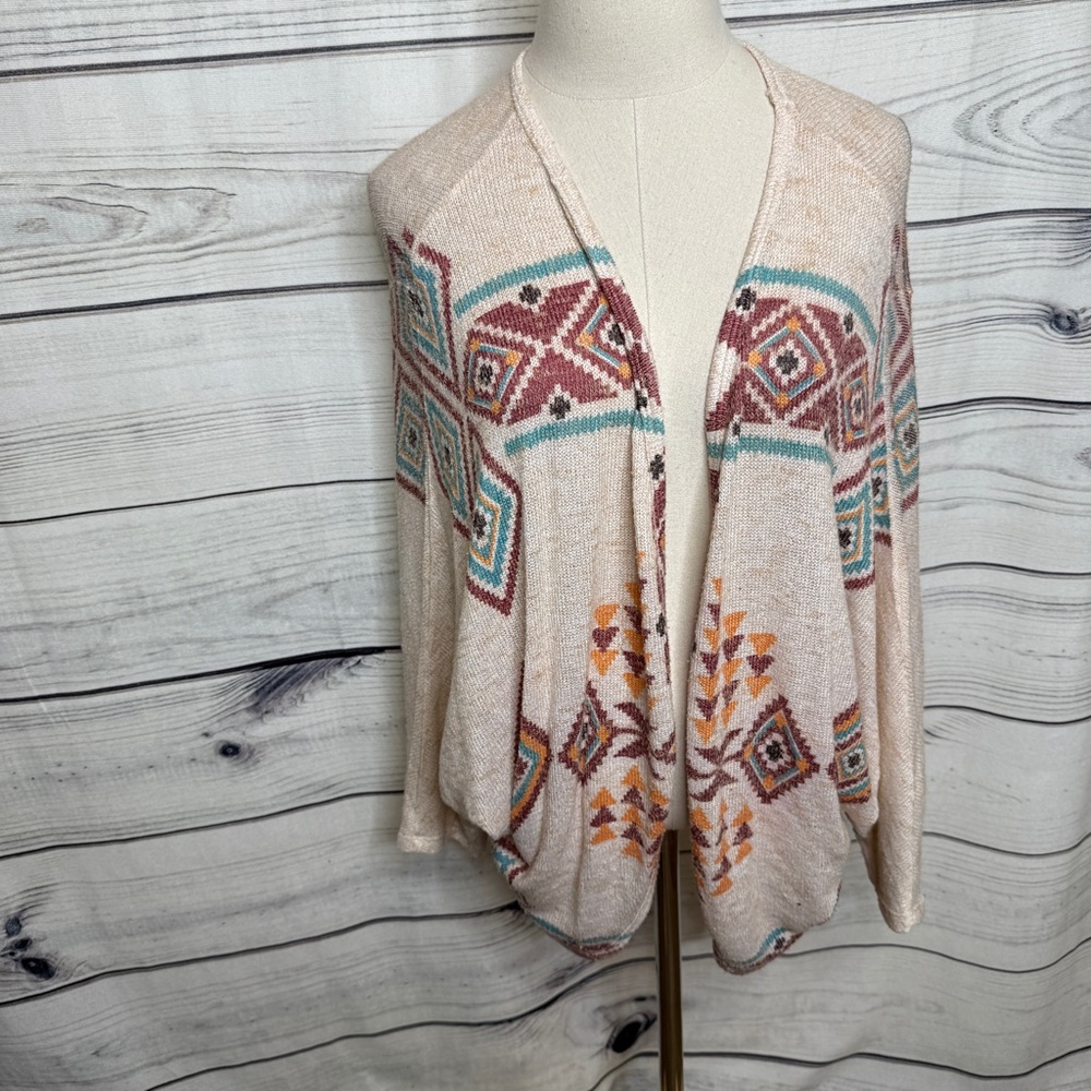 Bohemian Patterned Cardigan